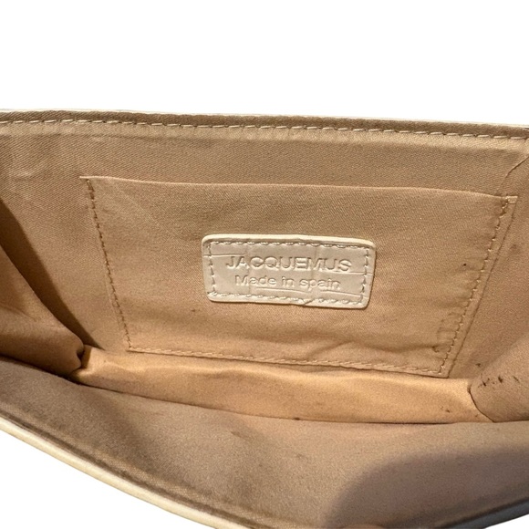 Jacquemus Le Riviera bag in white crocodile-embossed leather - Picture 7 of 7